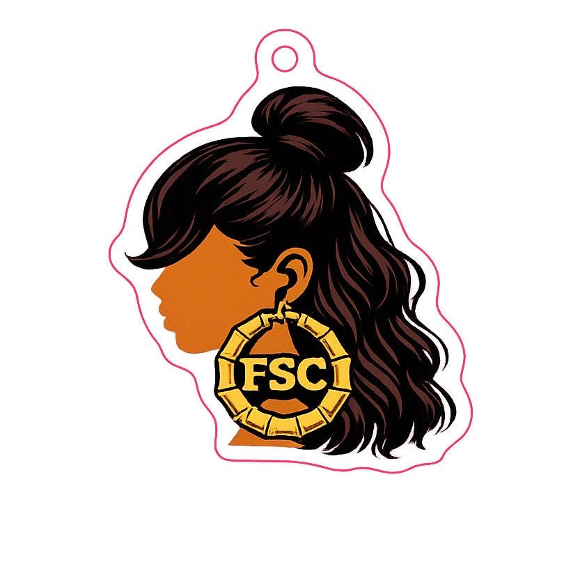 FSC Acrylic Keychain Charm