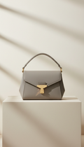 Vertex Shoulder Bag in Stone Grey